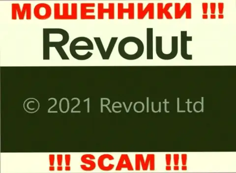 Юридическое лицо Revolut - это Револют Лтд, именно такую информацию показали ворюги у себя на веб-сервисе