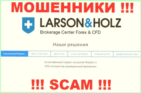 LarsonHolz Ru - это МОШЕННИКИ, промышляют в сфере - Forex