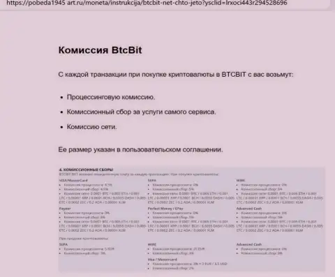 О процентах online-обменки BTC Bit вы сможете выяснить из информационной статьи, размещенной на сайте pobeda1945 art ru